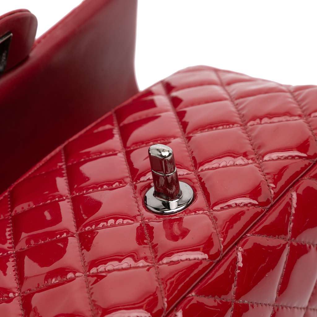 Chanel Mini Rectangular Classic Patent Single Flap - Image 11
