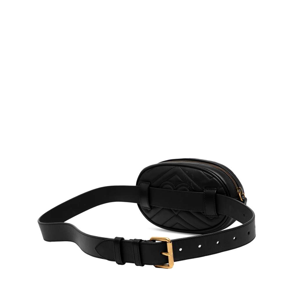 Gucci GG Marmont Matelasse Leather Belt Bag - 2