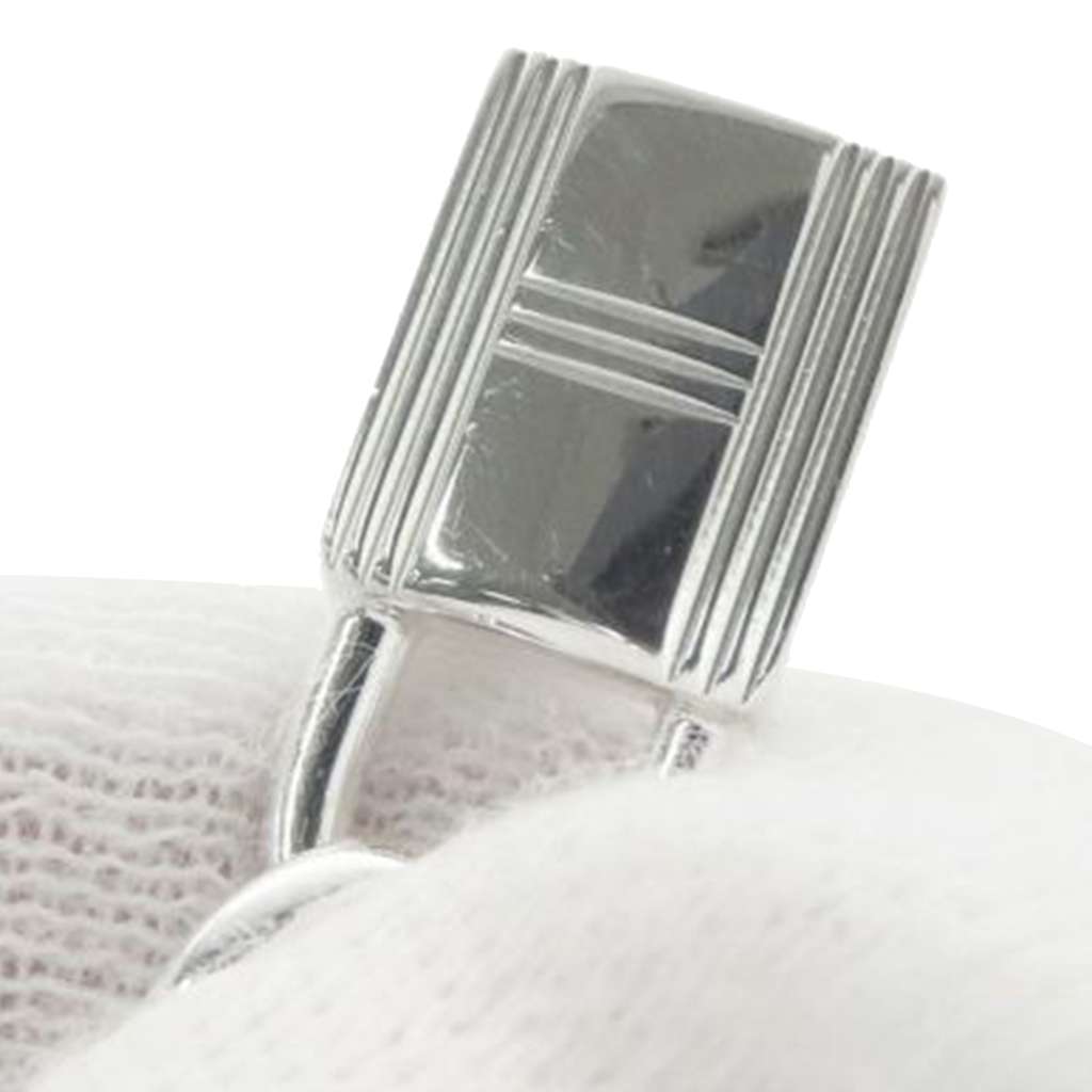 Hermès Sterling Silver Amulettes Cadena Bracelet - Detail 1