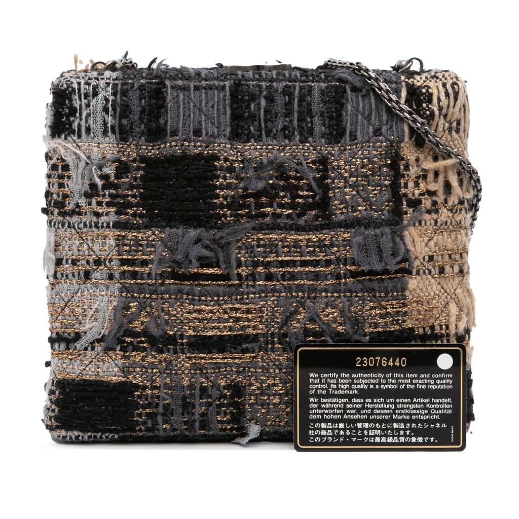 Chanel Multicolor Tweed Quadrato Box Crossbody Bag - Image 13