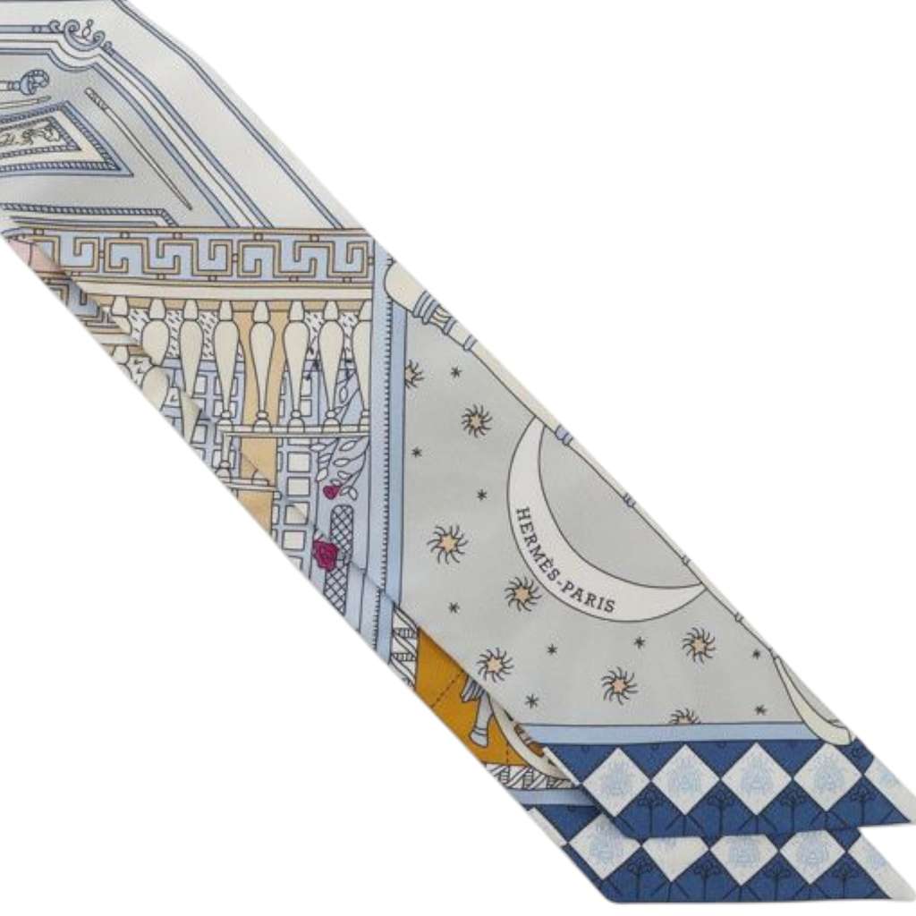 Hermès Objets de Curiosite Silk Twilly Scarf - 4