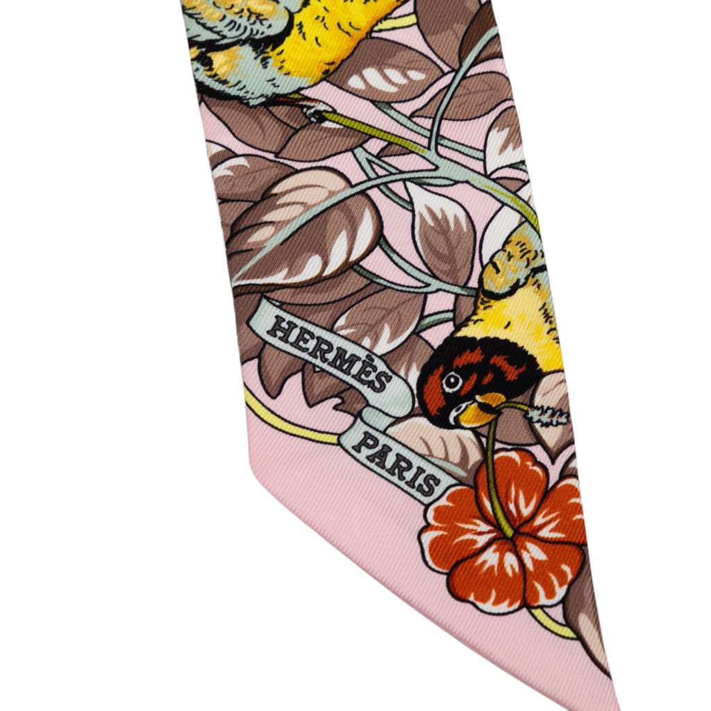 Hermès Jungle Love Love Silk Twilly Scarf - 4
