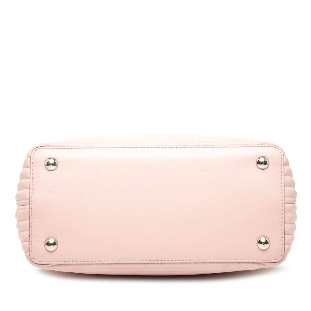 Fendi Small Lambskin DotCom Click Shoulder Bag - Image 6