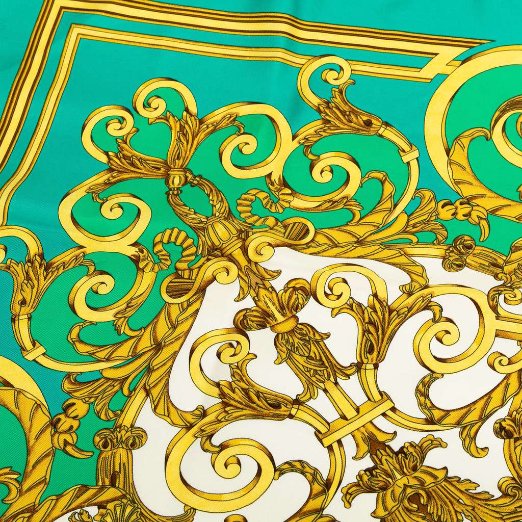 Hermès Les Tuileries Silk Scarf - Image 10