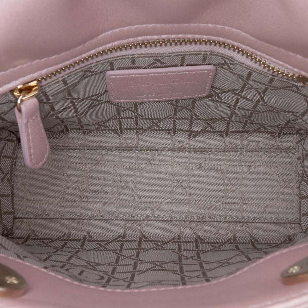 Dior Mini Lambskin Cannage Lady Dior - 4
