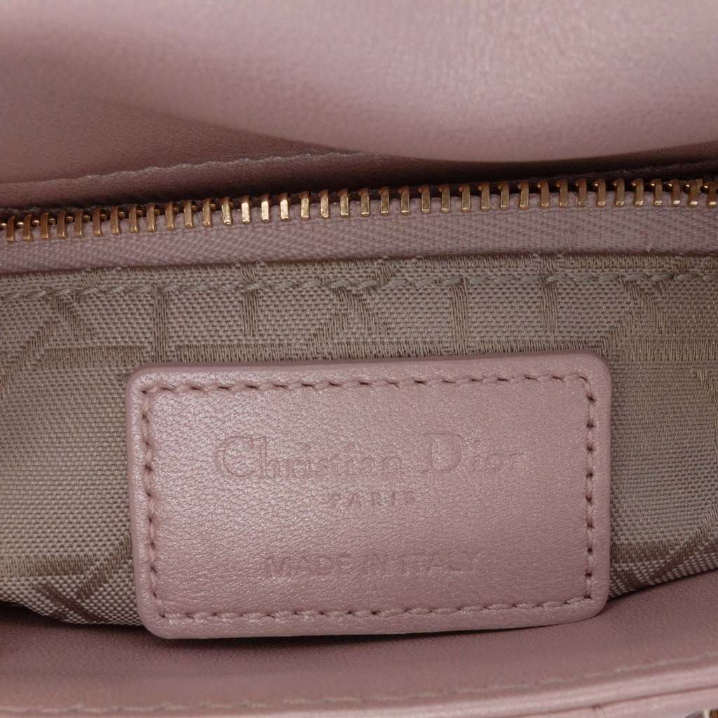 Dior Mini Lambskin Cannage Lady Dior - 5