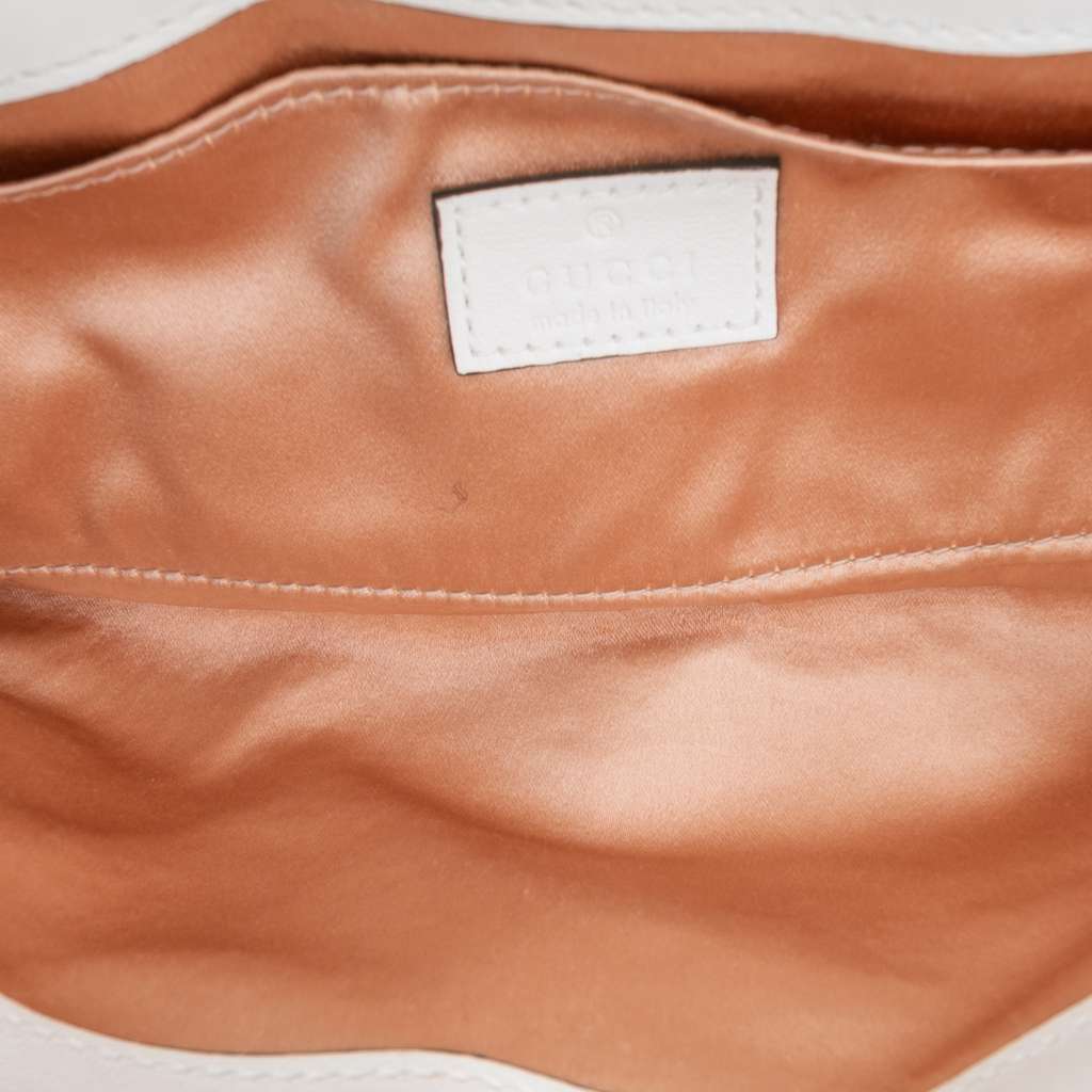 Gucci Small Leather Horsebit Chain Satchel - 4