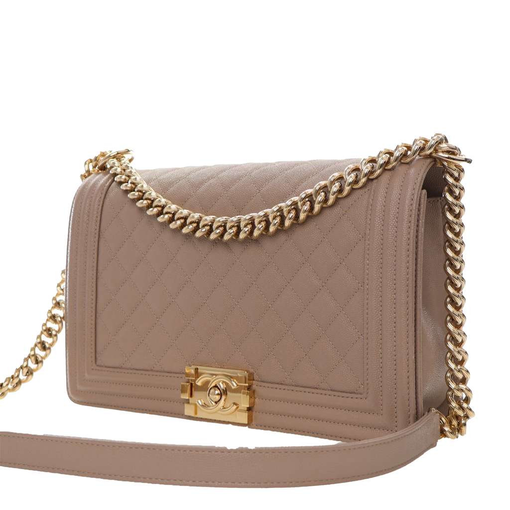 Chanel Old Medium Quilted Caviar Boy Flap - 3