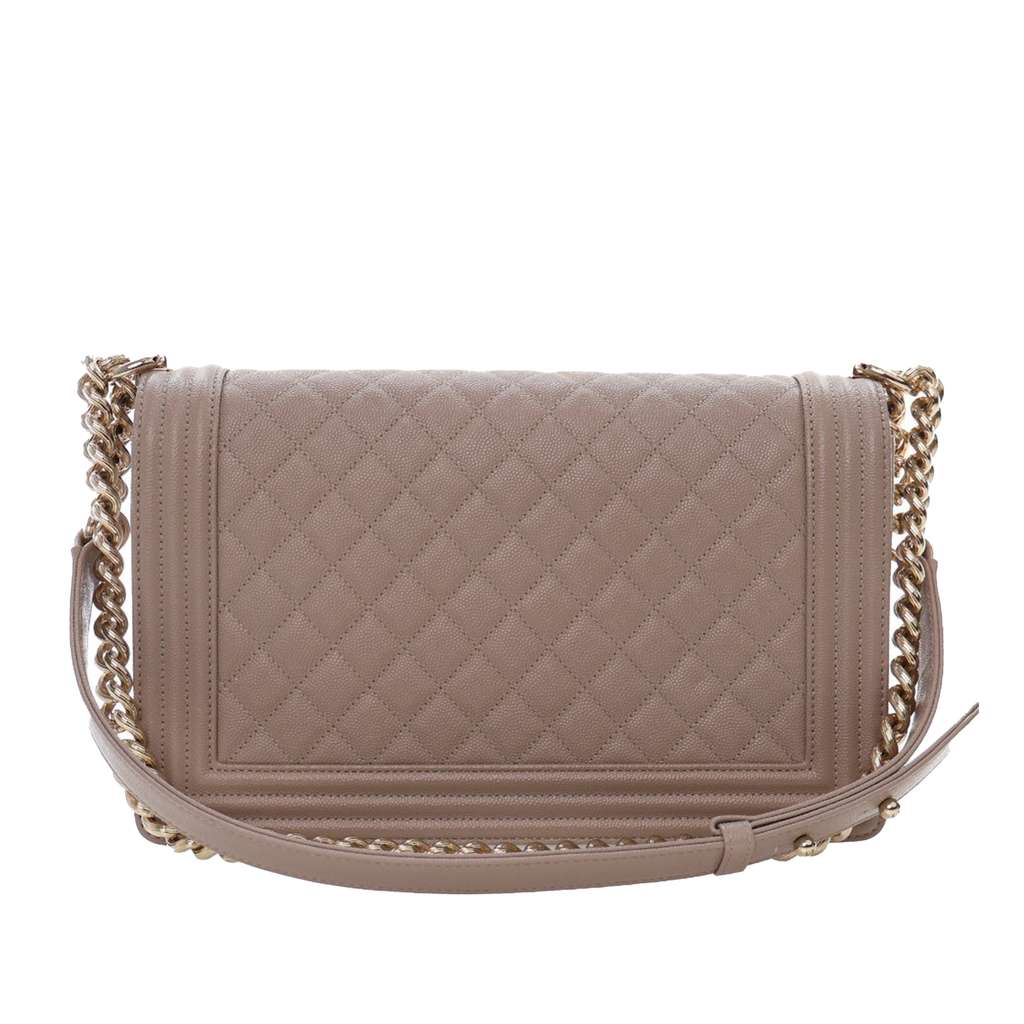 Chanel Old Medium Quilted Caviar Boy Flap - 4