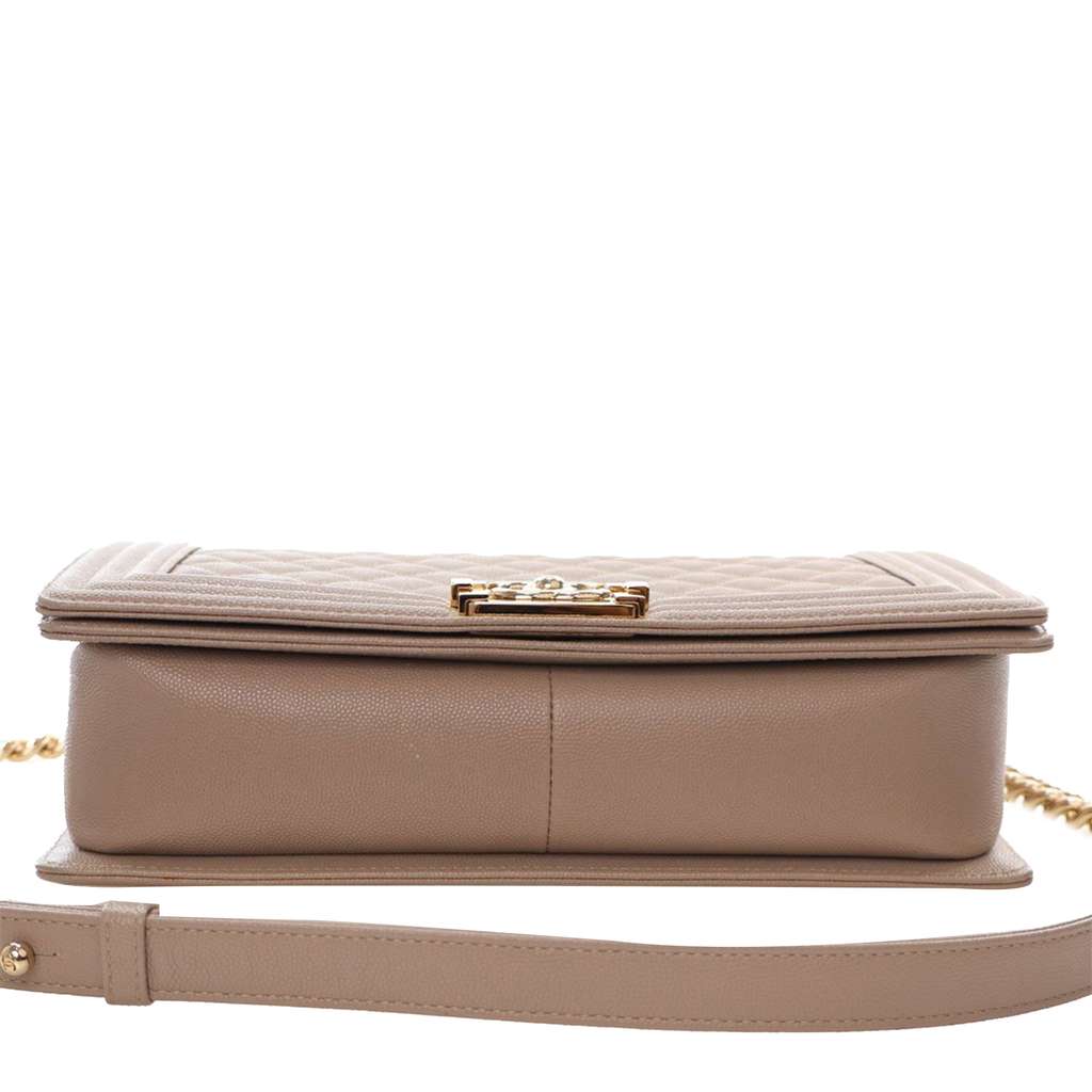 Chanel Old Medium Quilted Caviar Boy Flap - 5