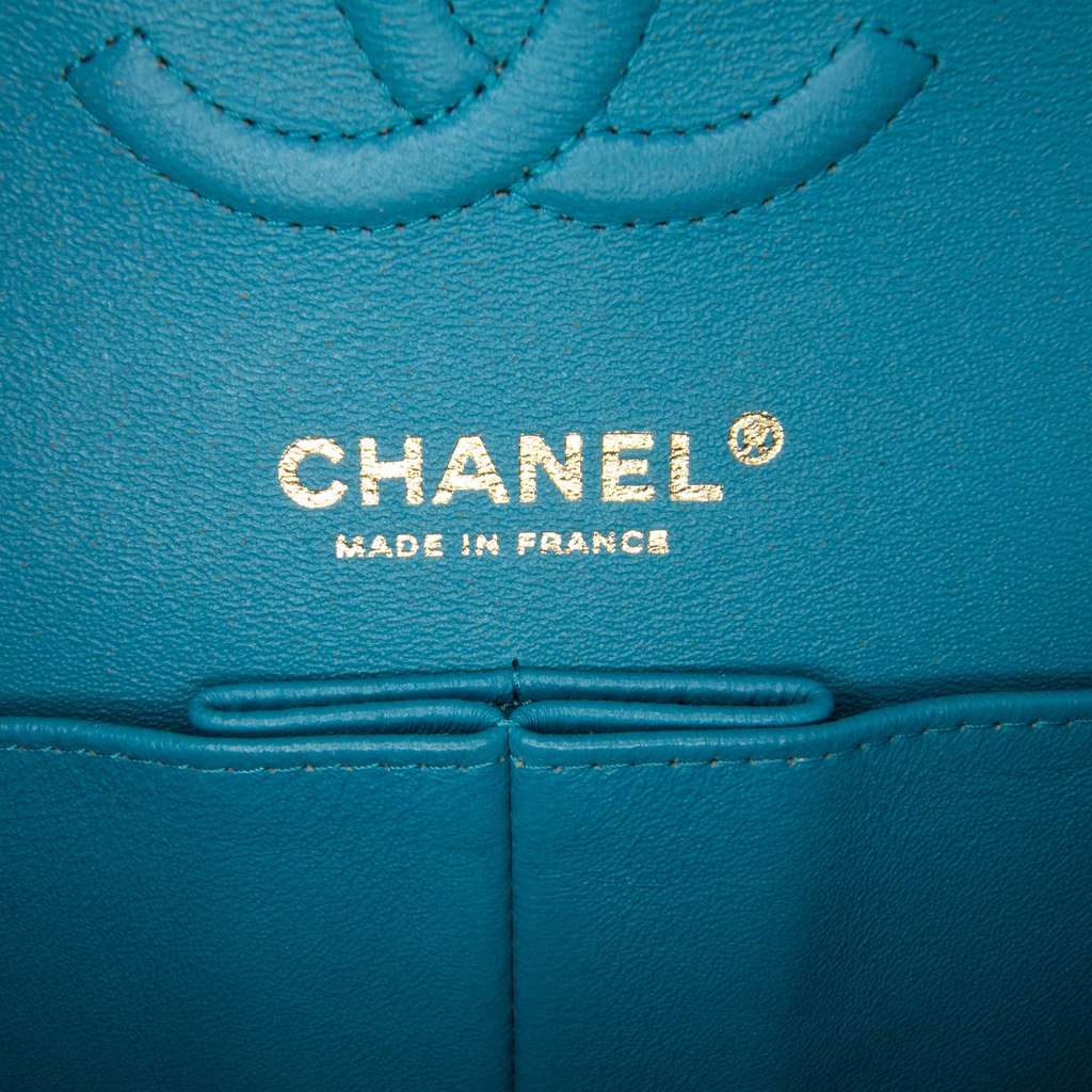 Chanel Small Classic Lambskin Rainbow Hardware Double Flap - 5