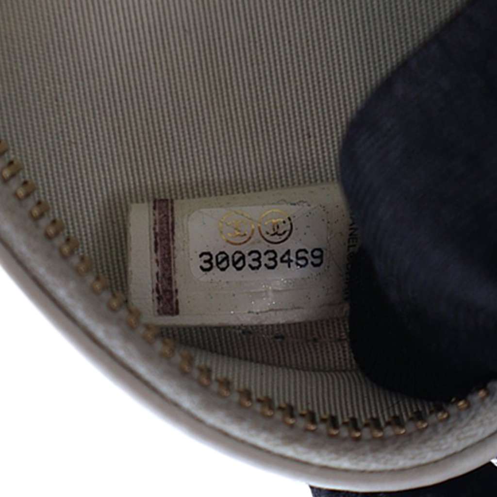 Chanel Lambskin 19 Round Clutch with Chain - Side view