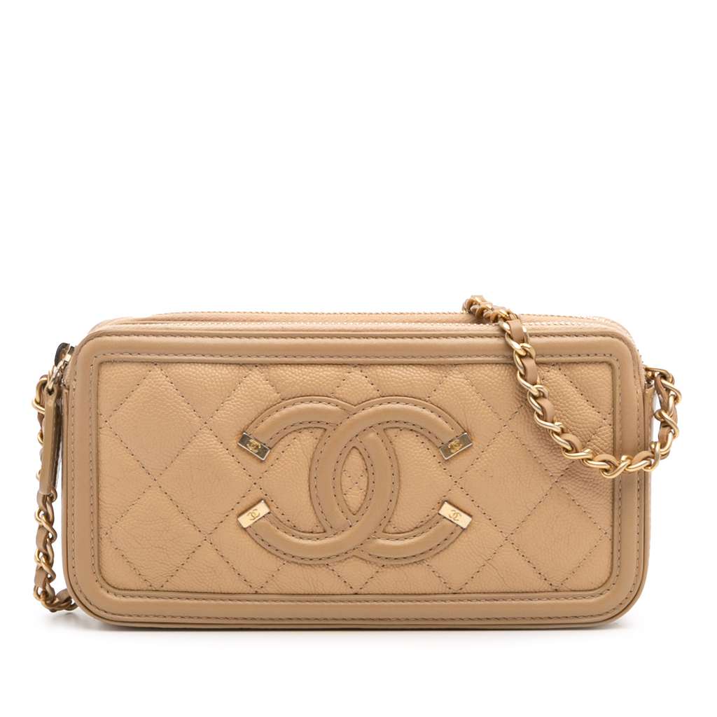 Chanel Caviar CC Filigree Crossbody