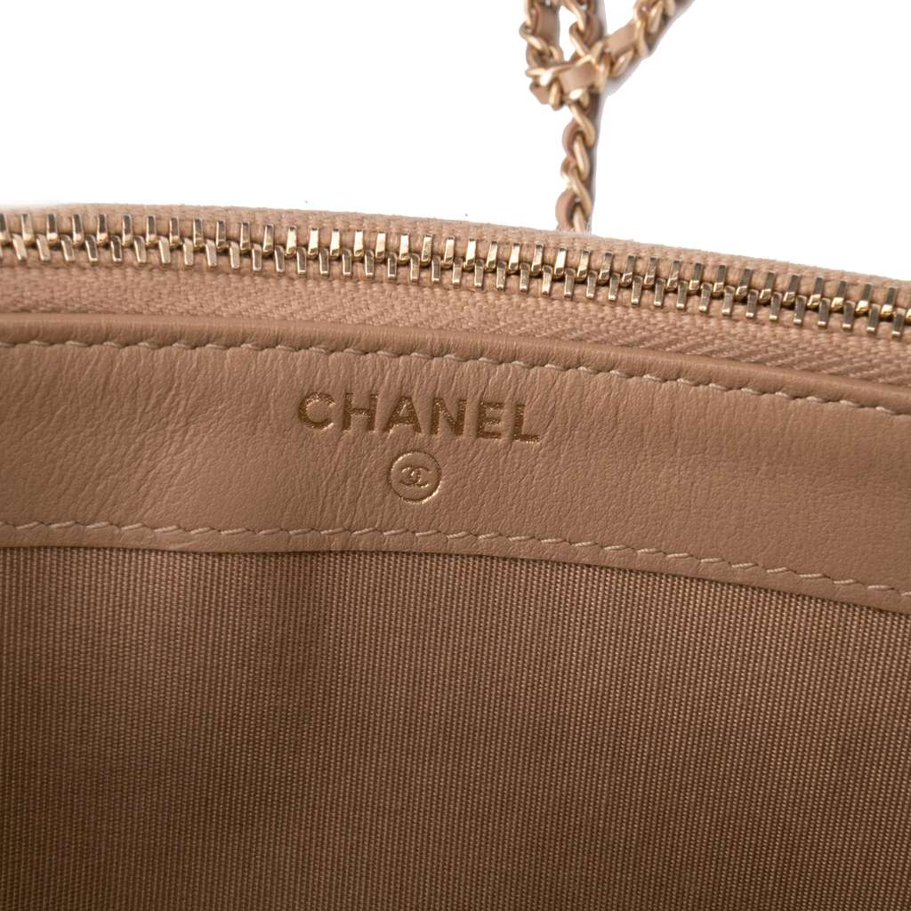 Chanel Caviar CC Filigree Crossbody - Side view