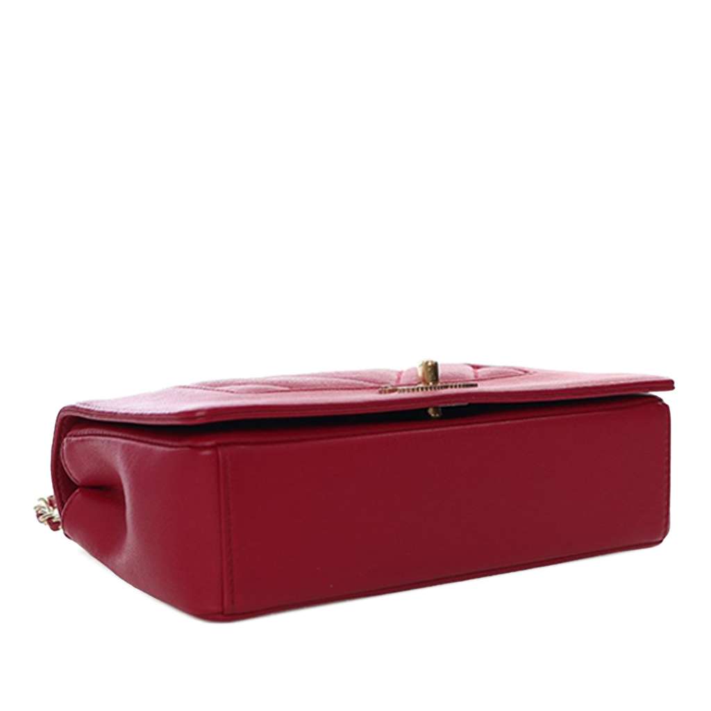 Chanel Mini Quilted Chevron Sheepskin Mademoiselle Vintage Flap - Detail 2