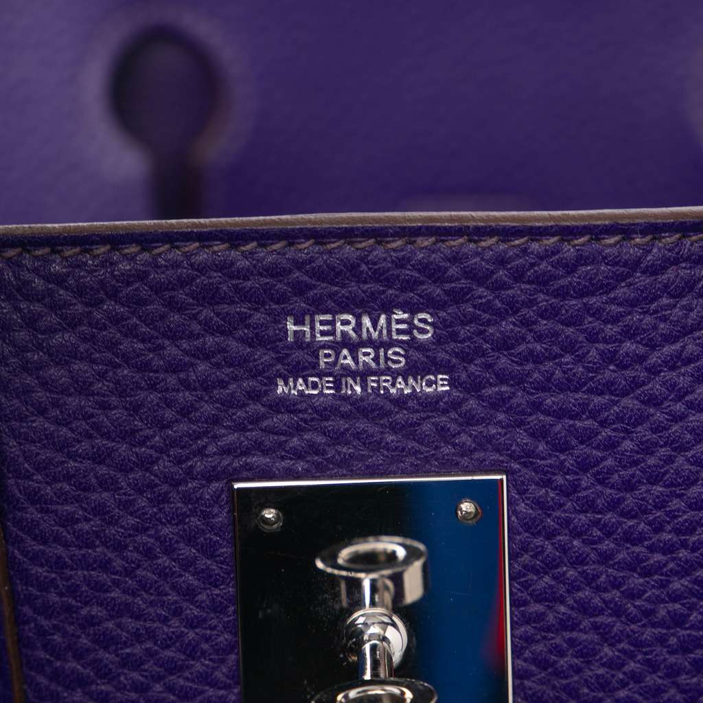 Hermès Clemence Birkin 30 - Side view