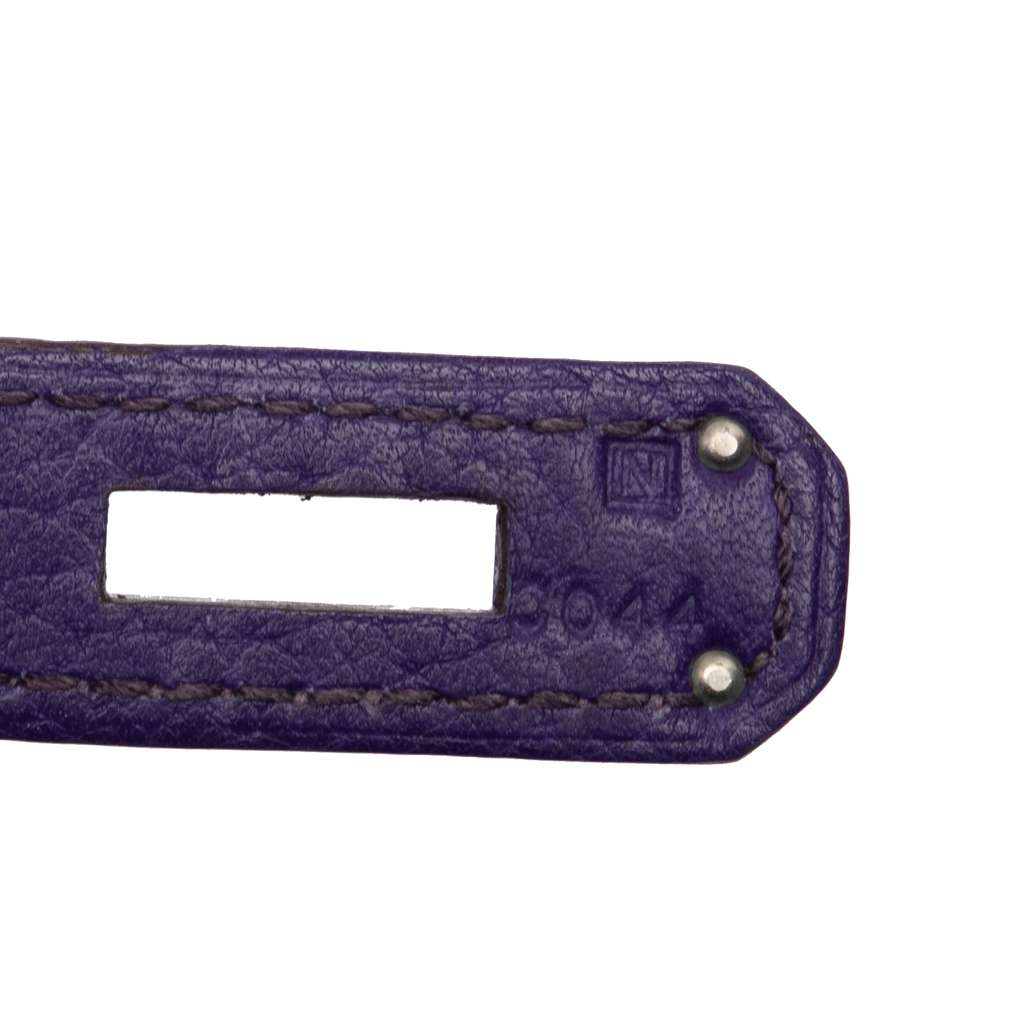 Hermès Clemence Birkin 30 - Detail 1