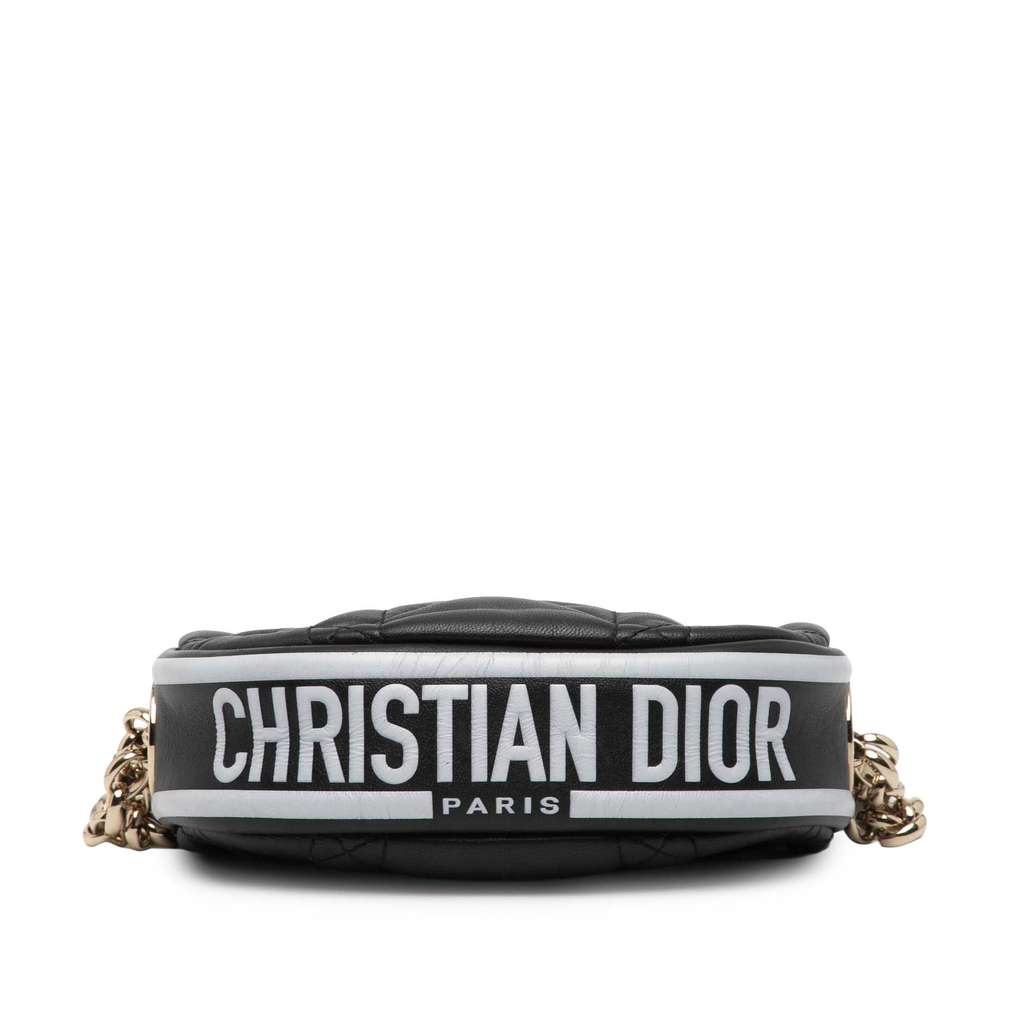 Dior Micro Lambskin Cannage Dior Vibe Satchel - Image 6