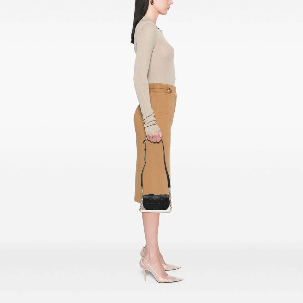 Dior Micro Lambskin Cannage Dior Vibe Satchel - Detail 2