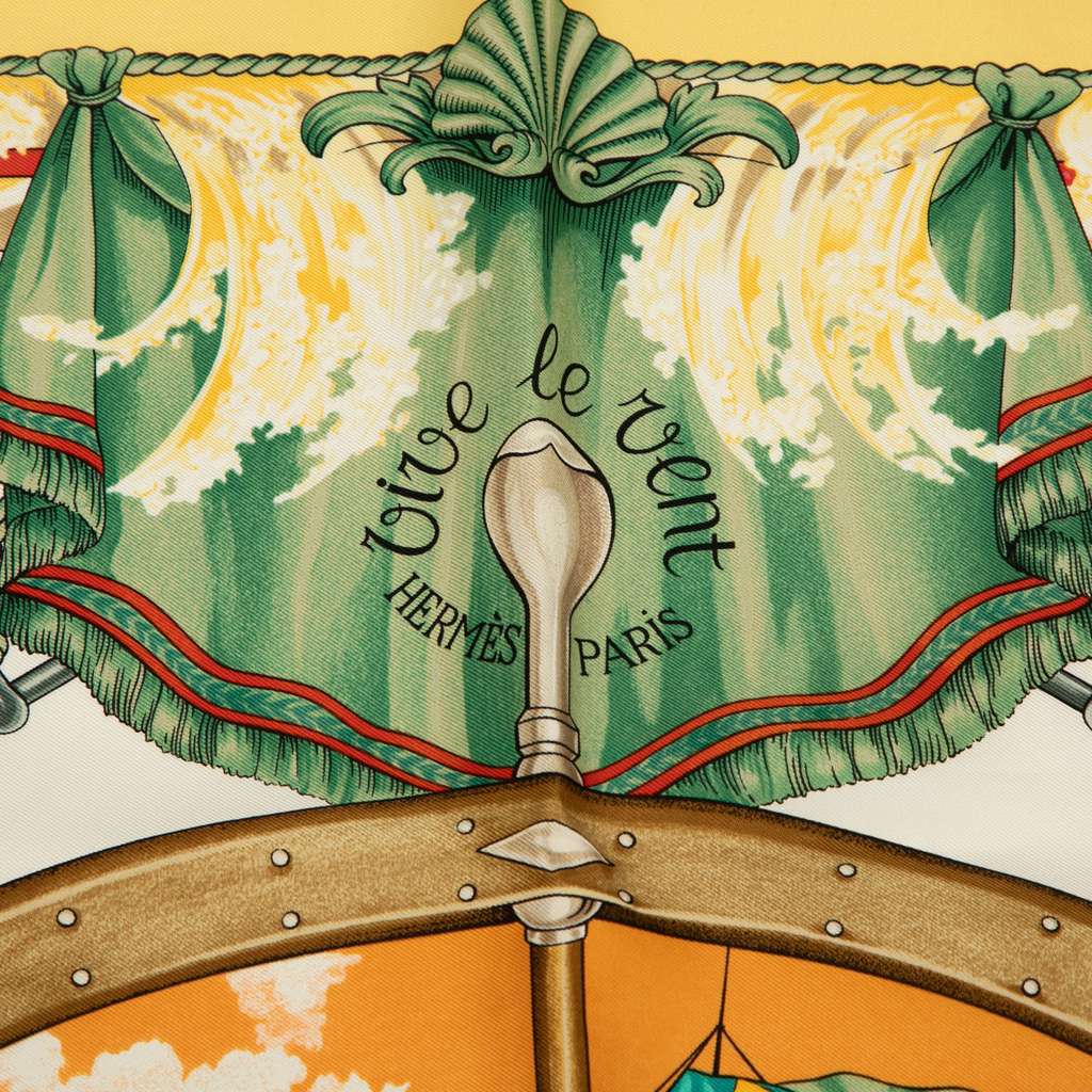 Hermès Vive le Vent Silk Scarf - Image 6