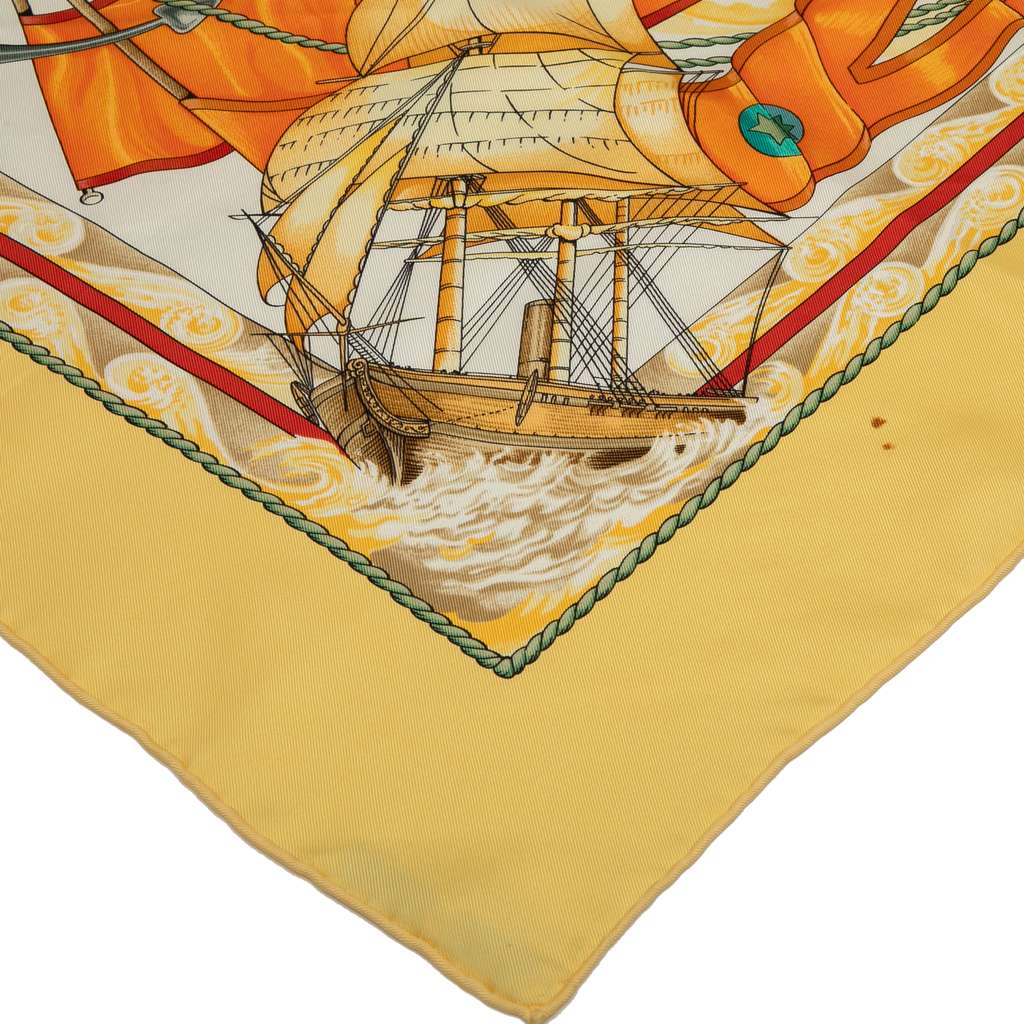 Hermès Vive le Vent Silk Scarf - Detail 1