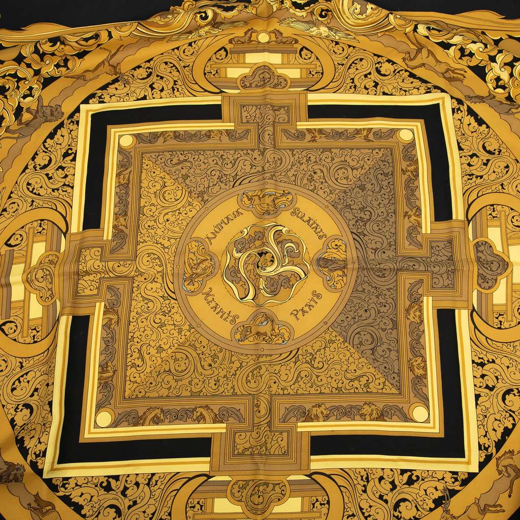 Hermès Le Mors a La Conetable Silk Twilly Scarf - Image 6