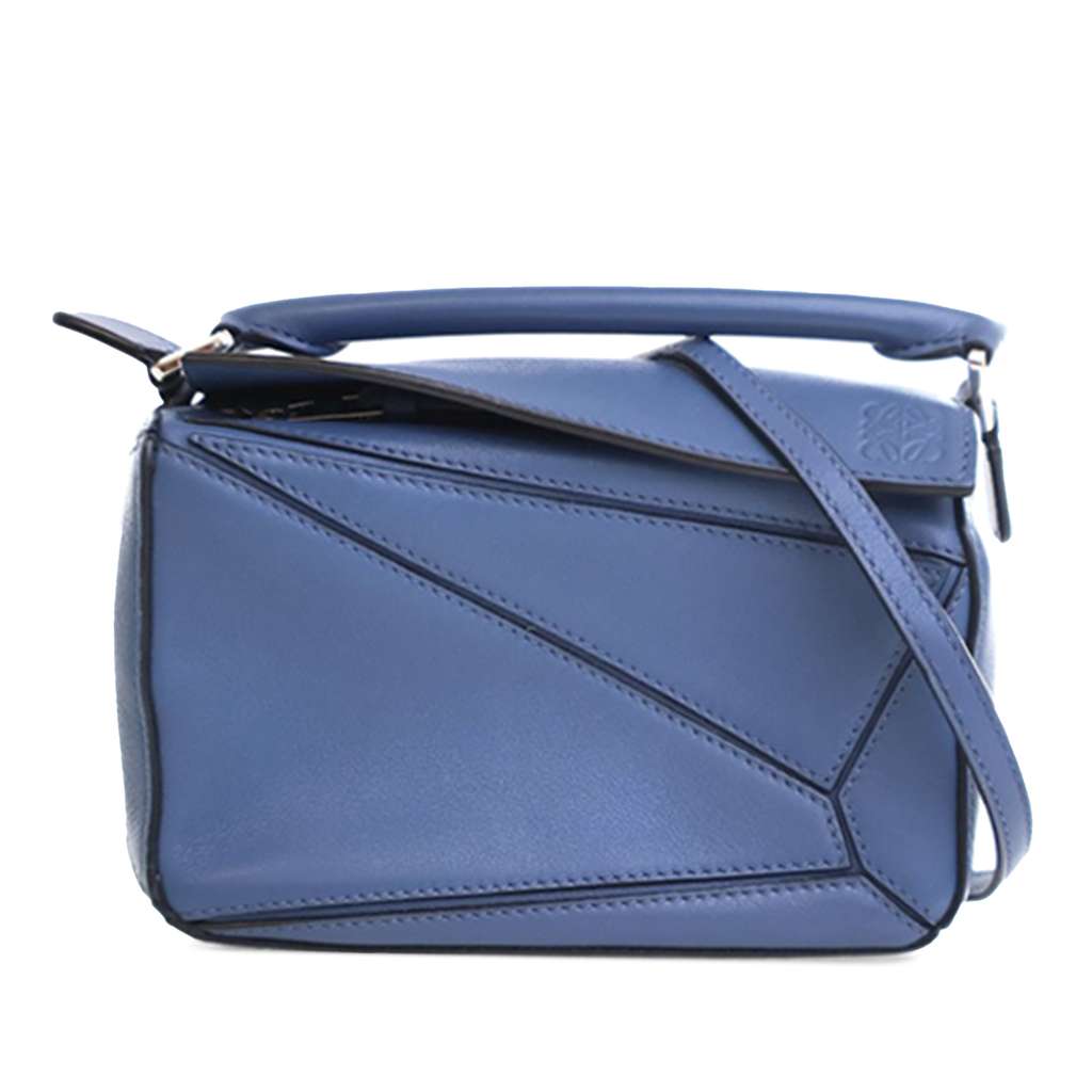 Loewe Mini Calfskin Puzzle Satchel