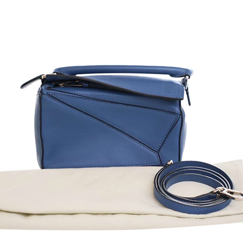 Loewe Mini Calfskin Puzzle Satchel - Image 17