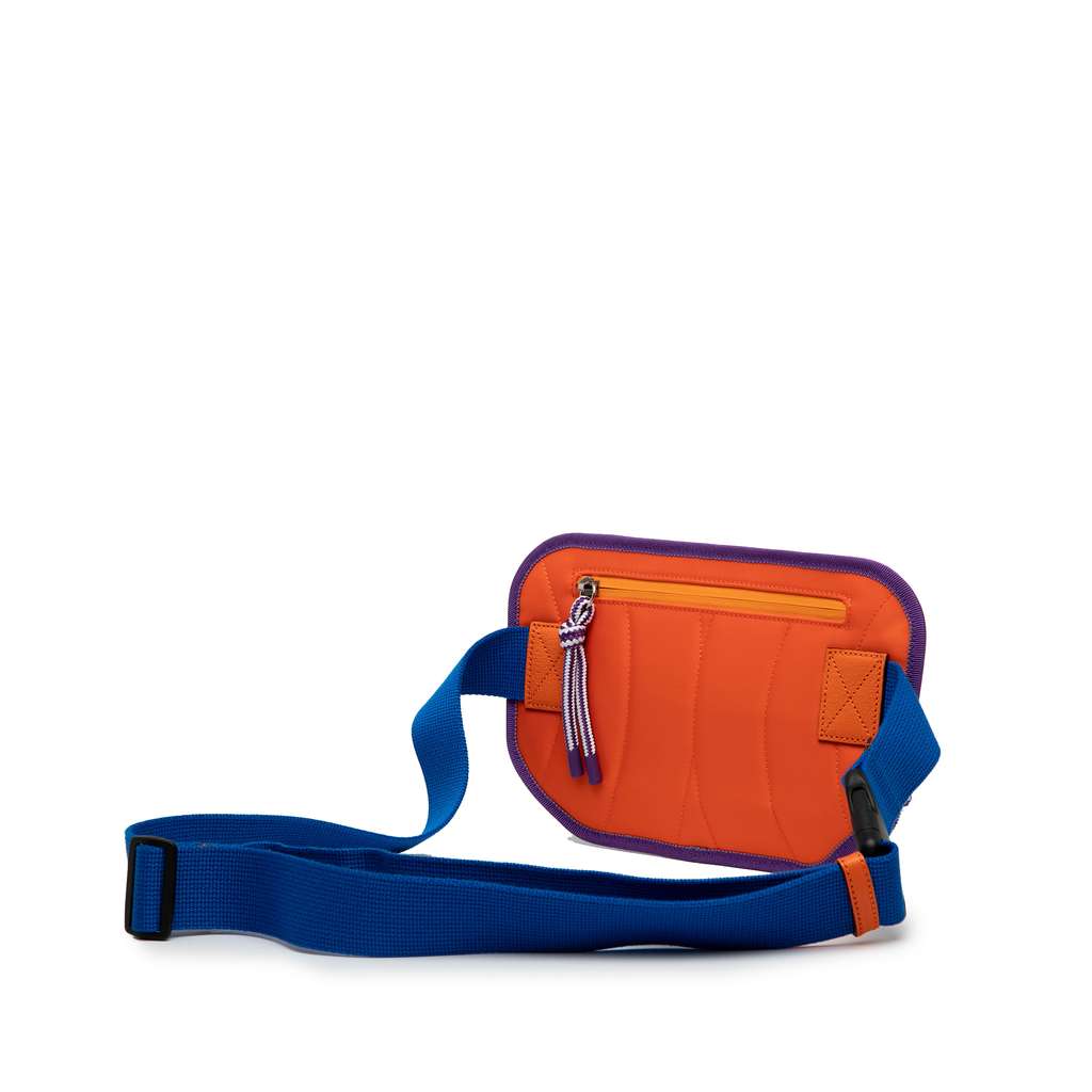 Gucci GG Nylon and Rubber Belt Bag - Back view