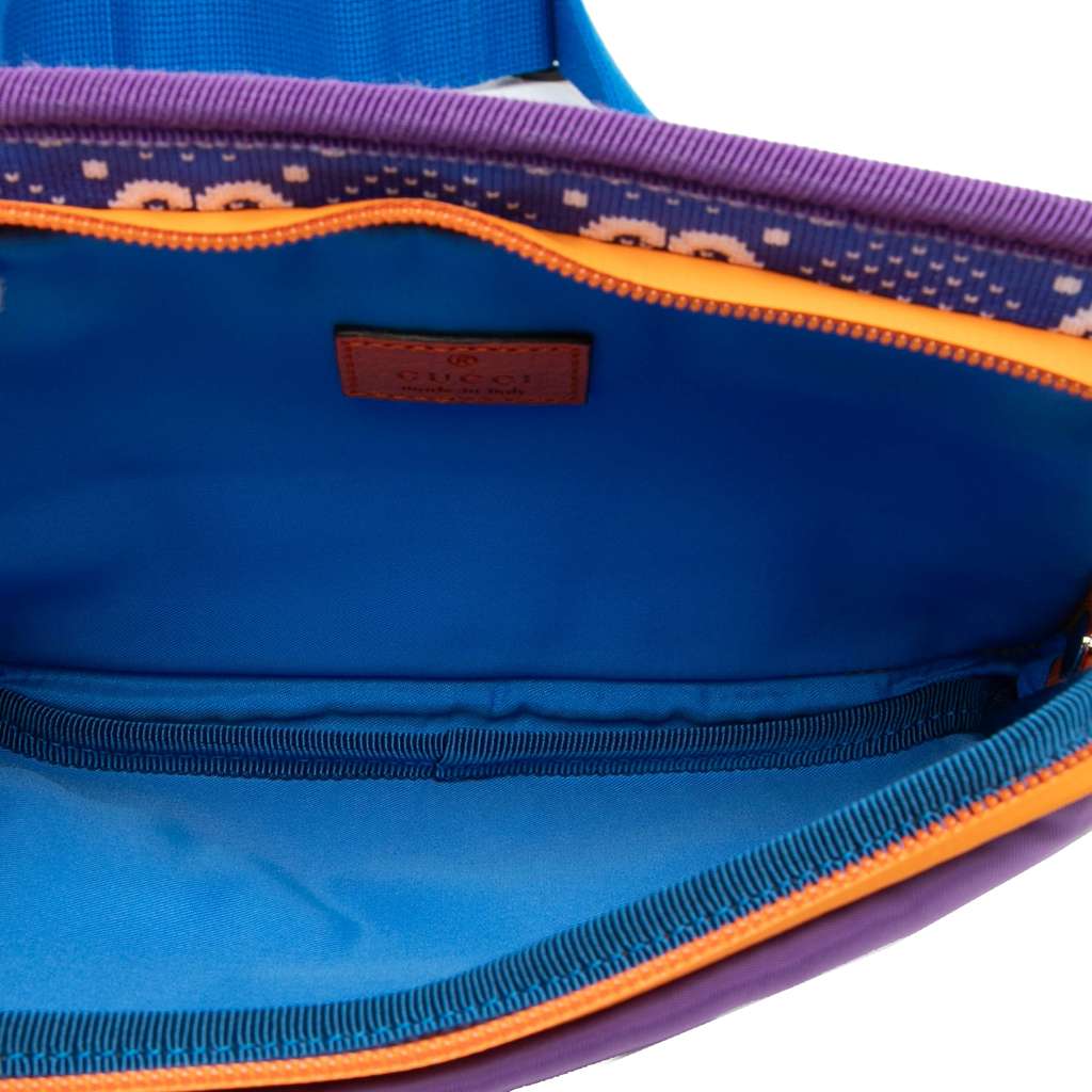 Gucci GG Nylon and Rubber Belt Bag - Image 6