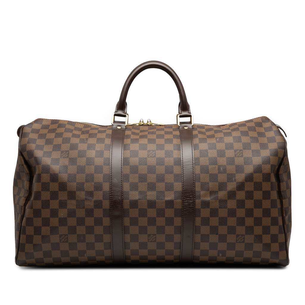 Louis Vuitton Damier Ebene Keepall 50