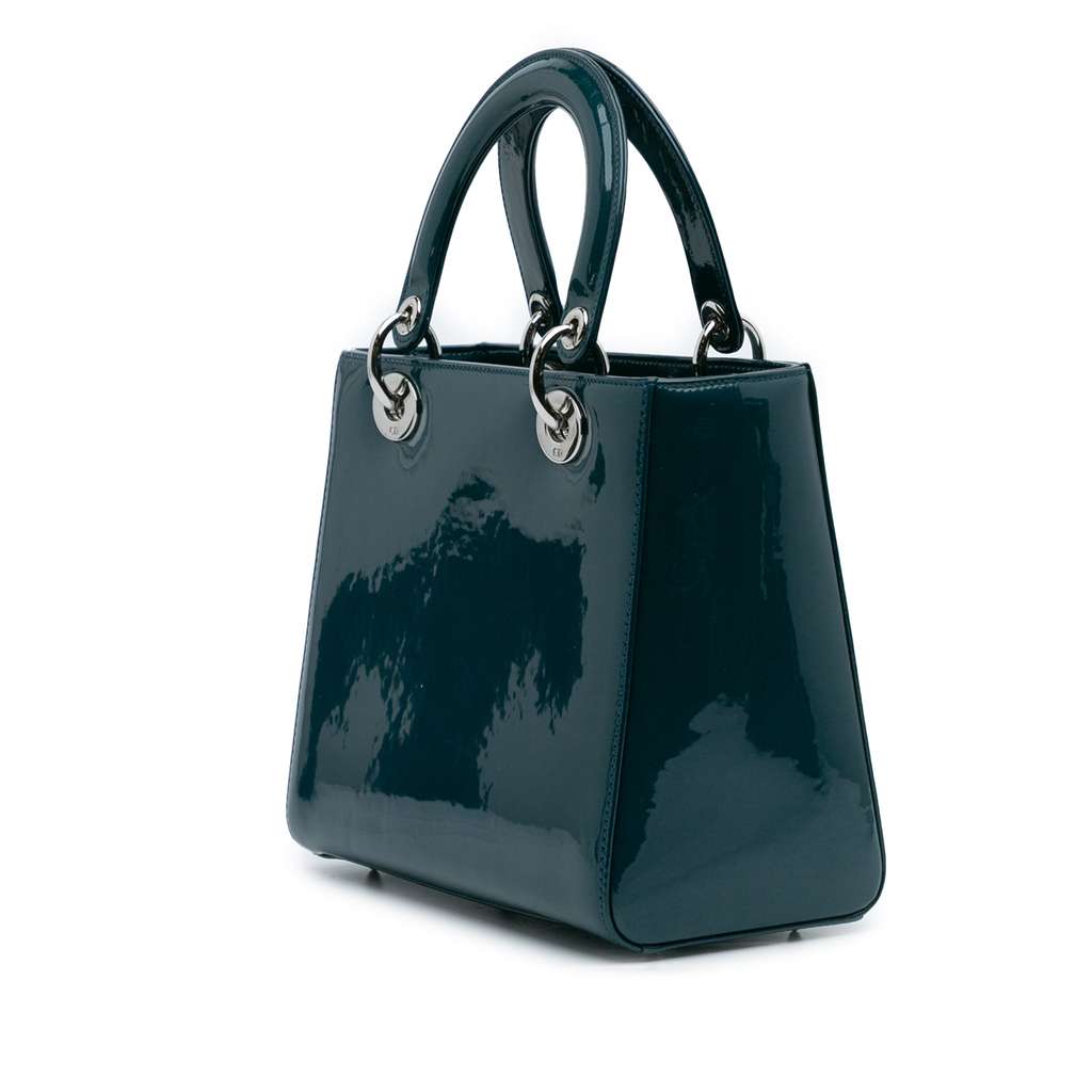 Dior Medium Patent Lady Dior - Back view