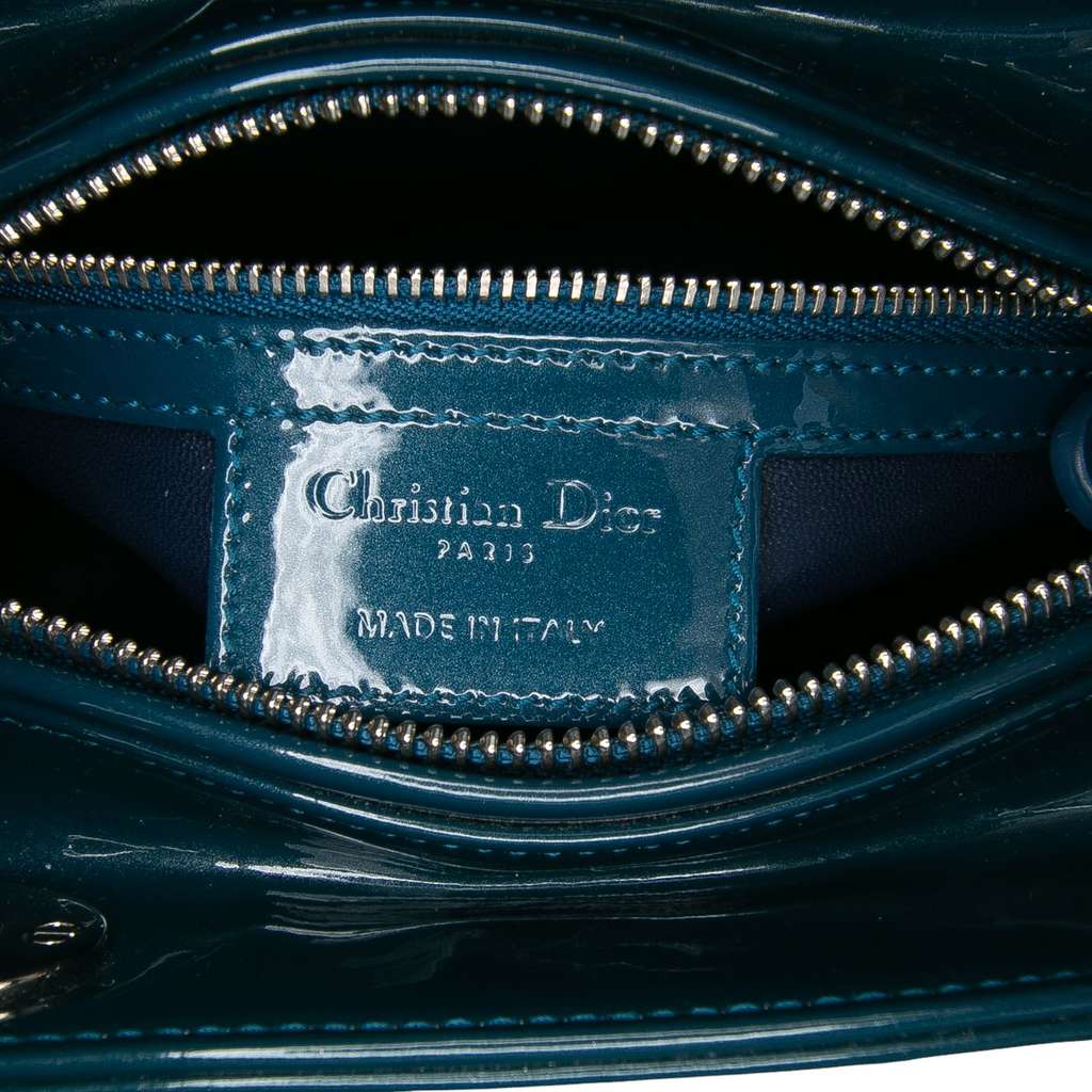 Dior Medium Patent Lady Dior - Side view