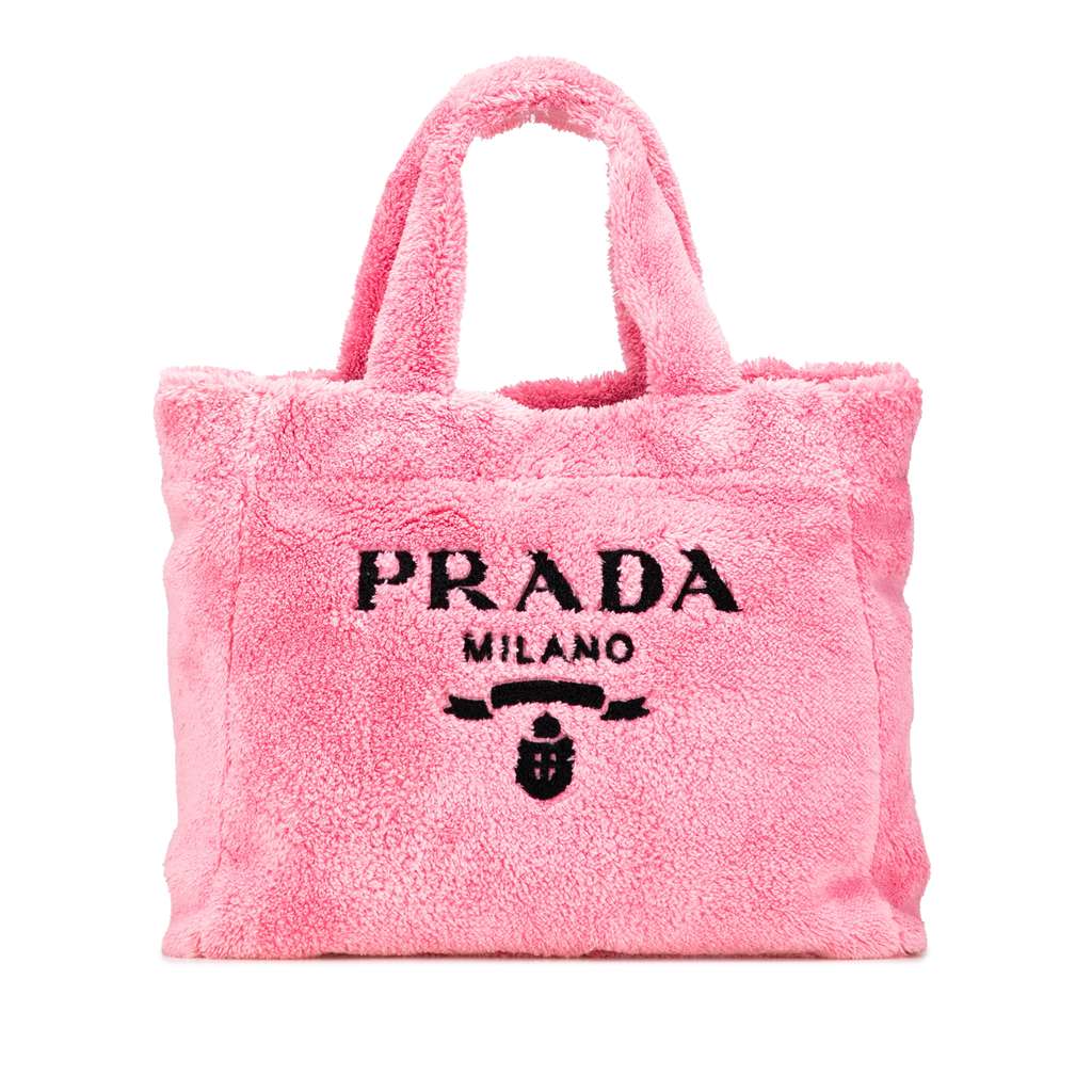Prada Terry Cloth Tote