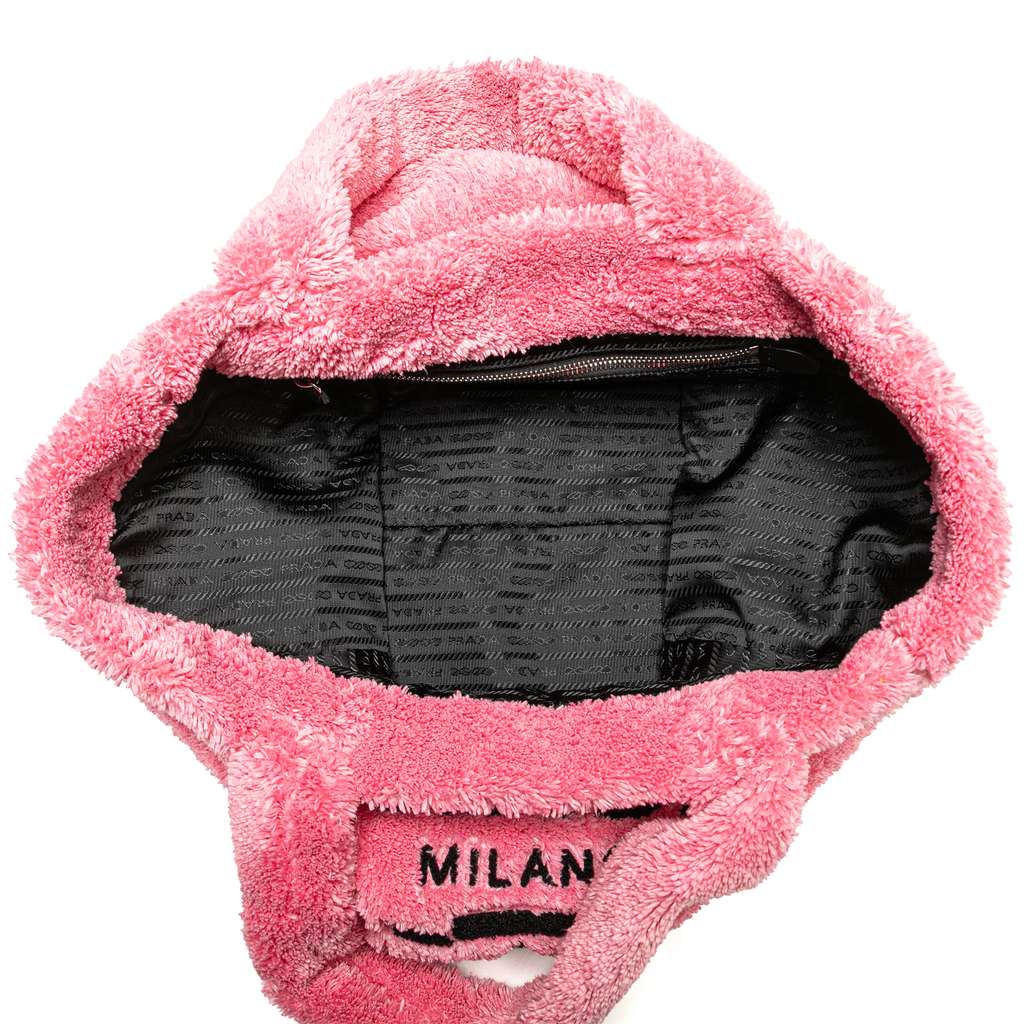 Prada Terry Cloth Tote - 4