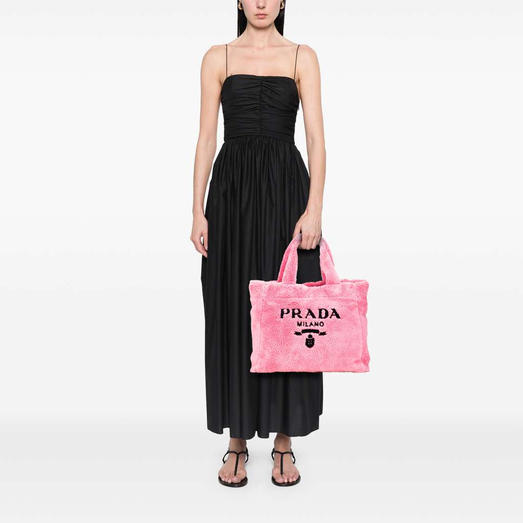 Prada Terry Cloth Tote - Image 12