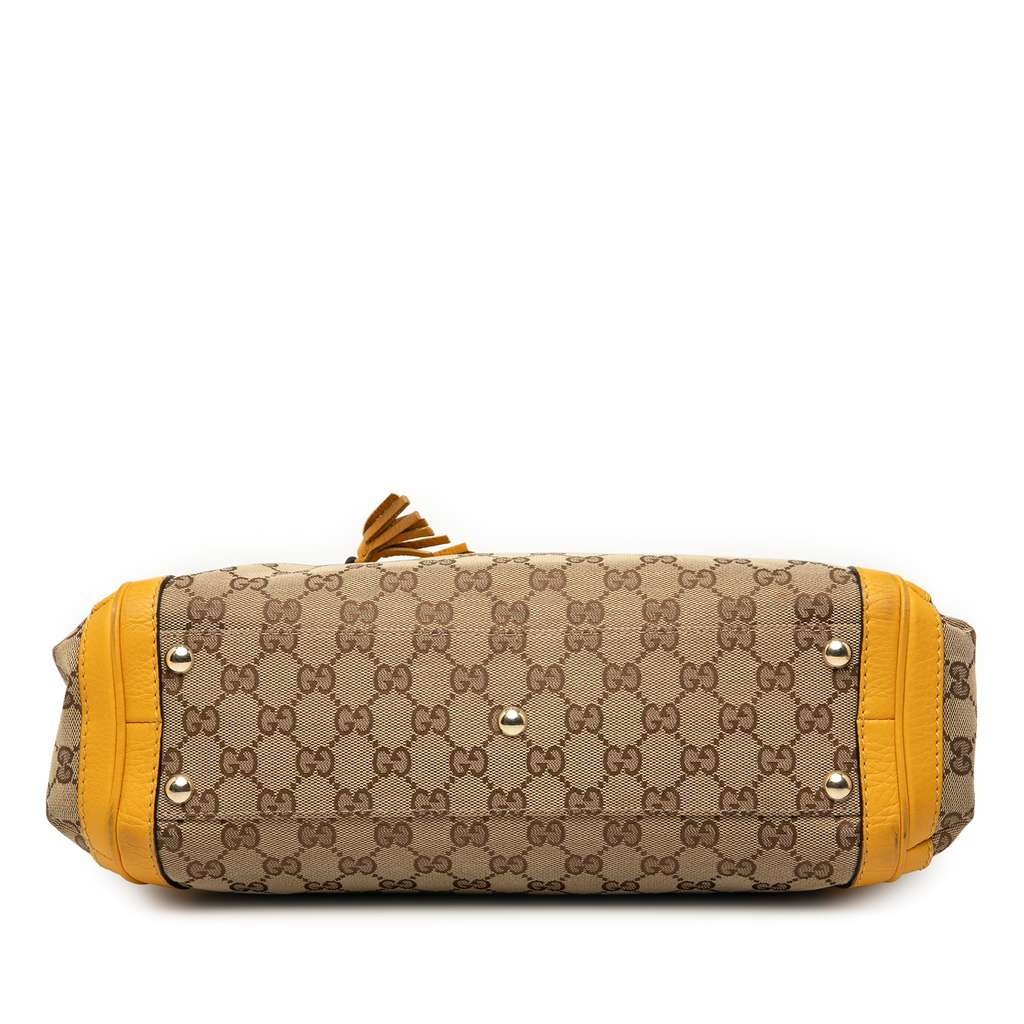 Gucci GG Canvas Bella Satchel - Image 6