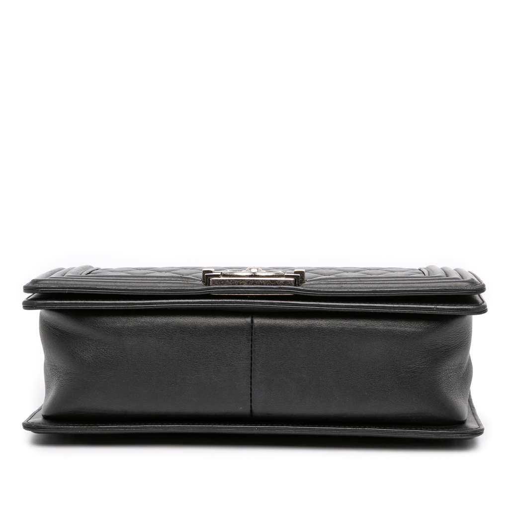 Chanel Old Medium Quilted Lambskin Boy Flap - 3