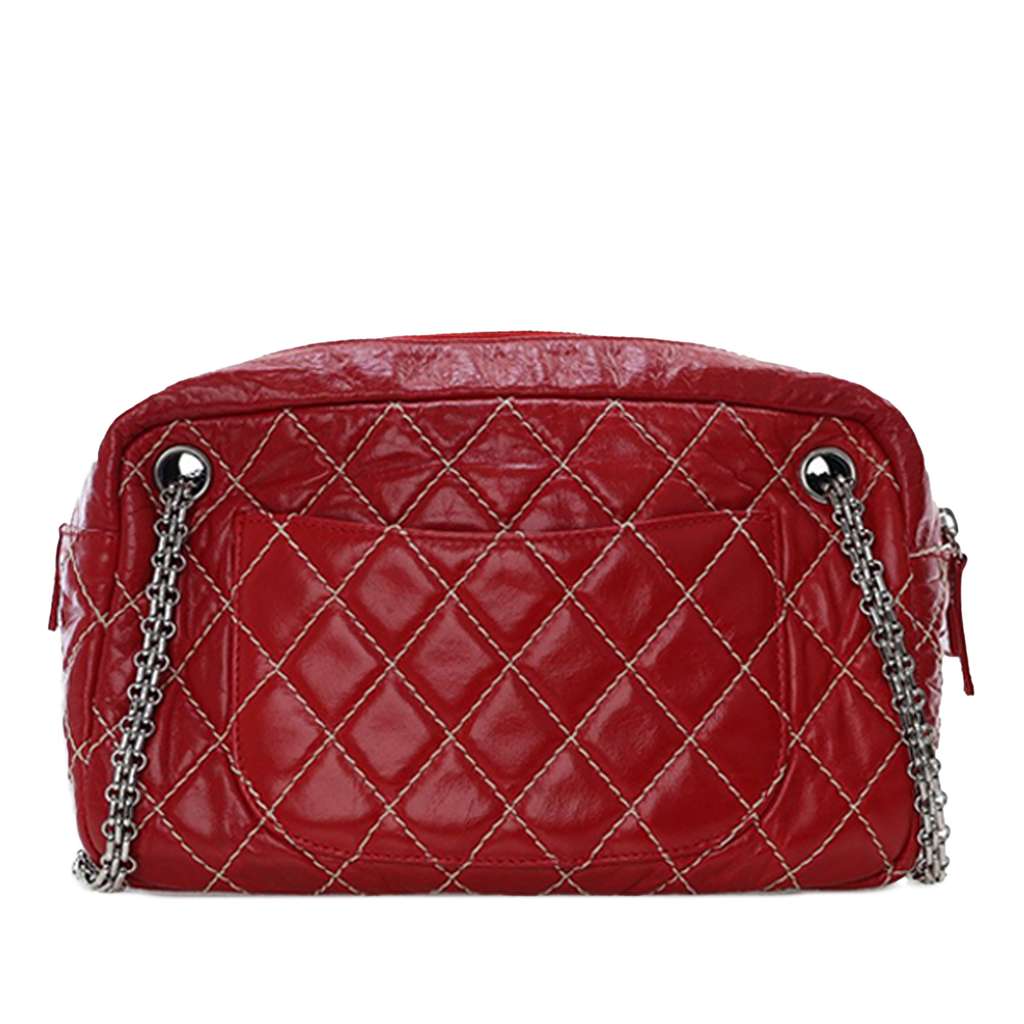 Chanel Medium Quilted Aged Calfskin Reissue Camera Bag - 4