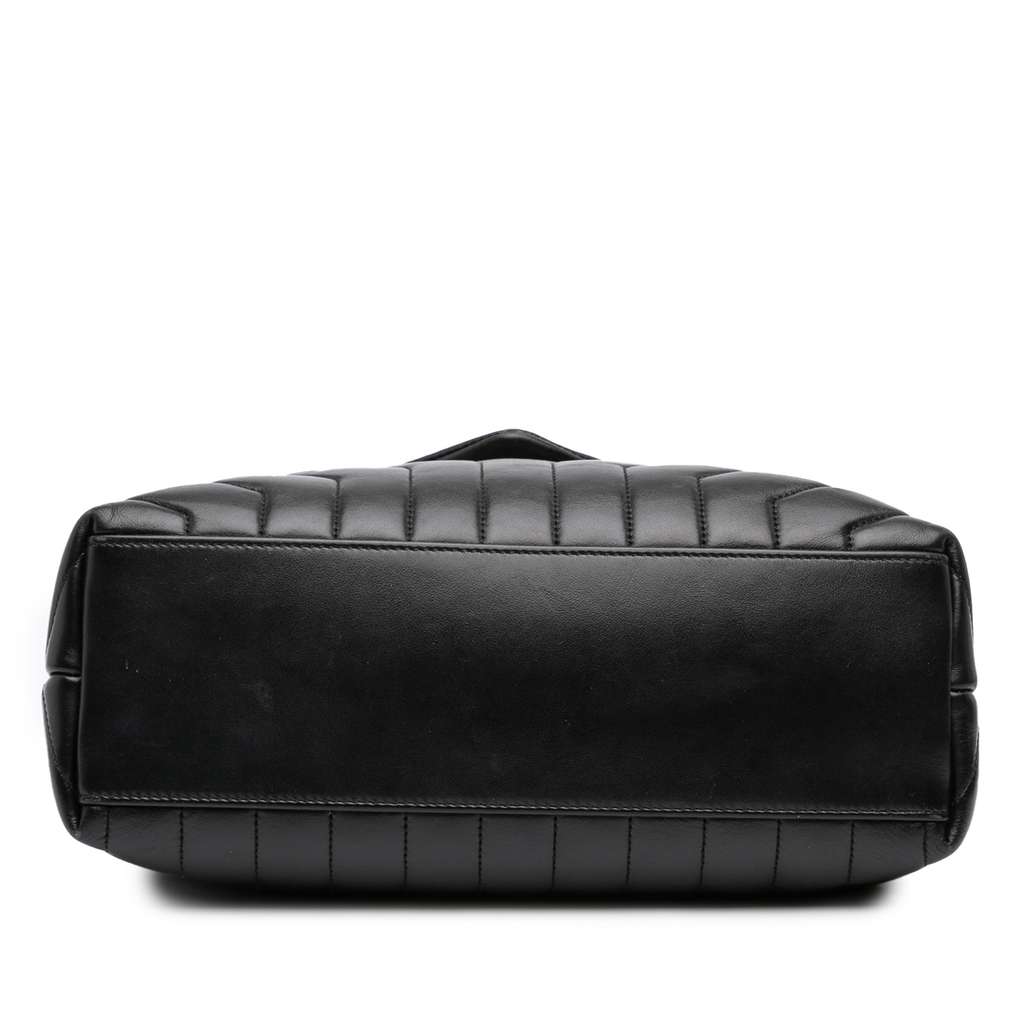 Saint Laurent Medium Matelasse Leather LouLou Shoulder Bag - Image 6