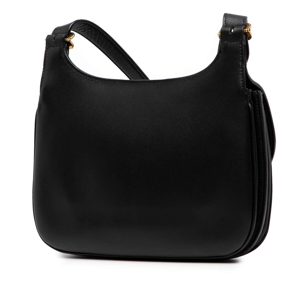 Saint Laurent Medium Smooth Calfskin Charlie Crossbody - Back view