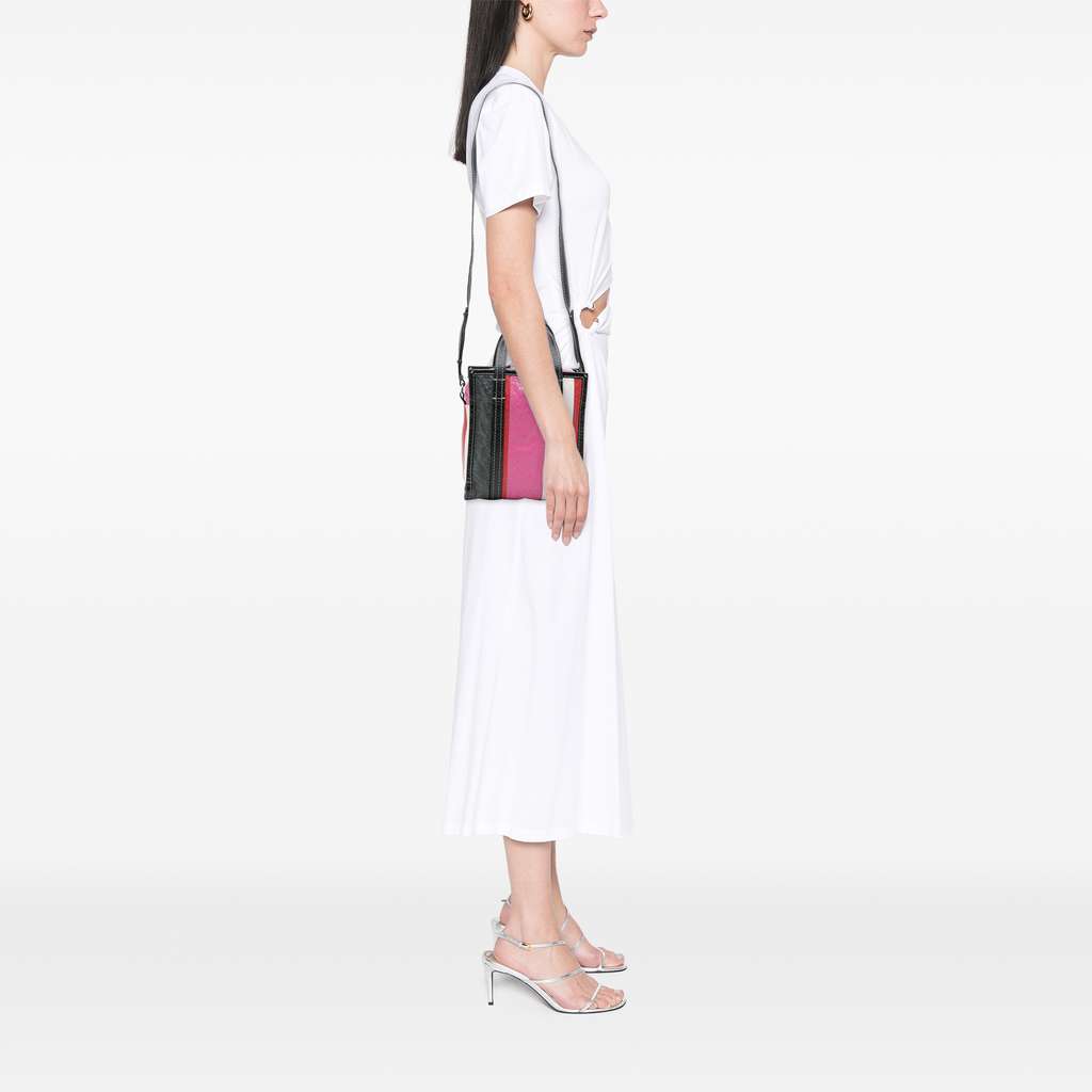 Balenciaga XS Lambskin Bazar Shopper Satchel - Image 13