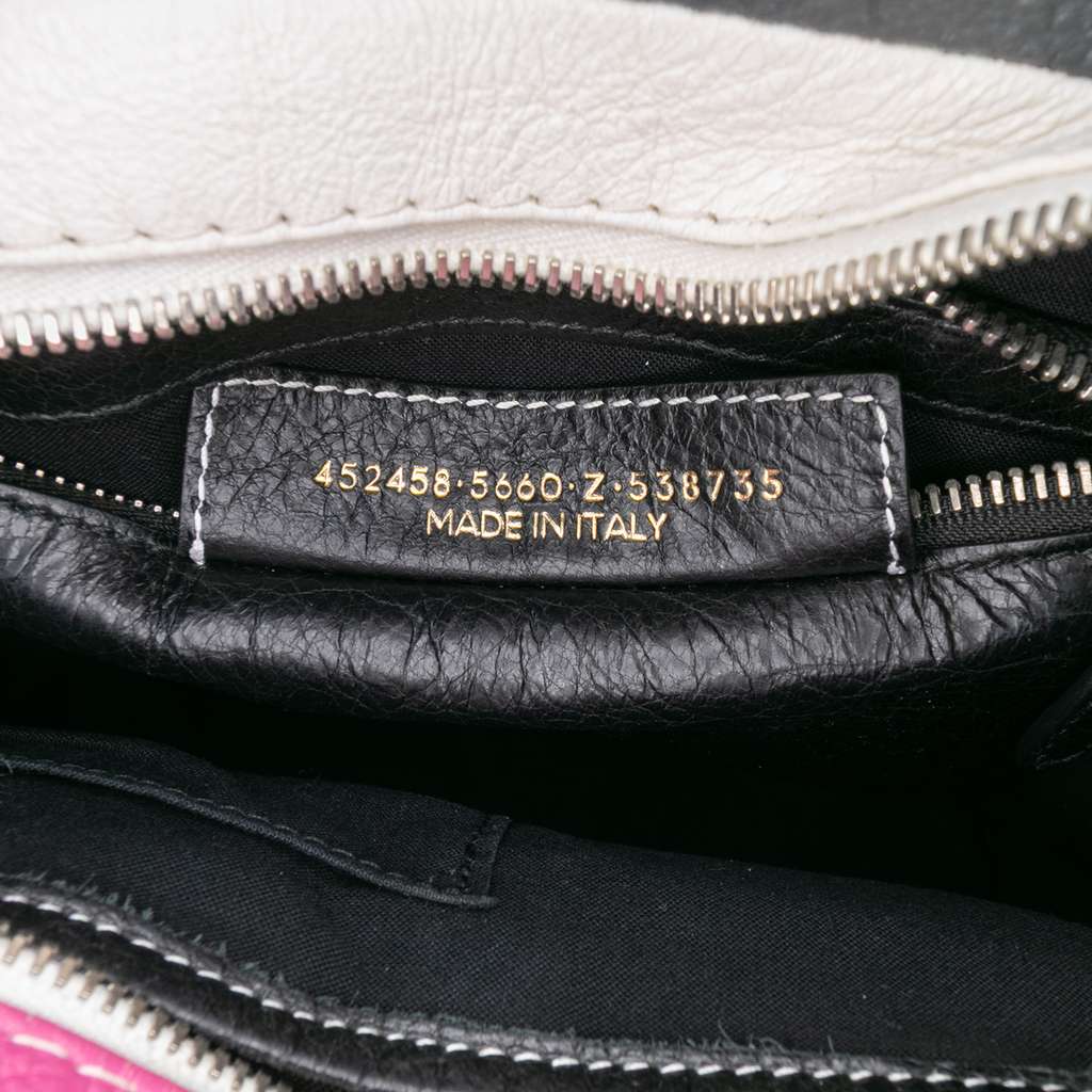 Balenciaga XS Lambskin Bazar Shopper Satchel - Detail 1