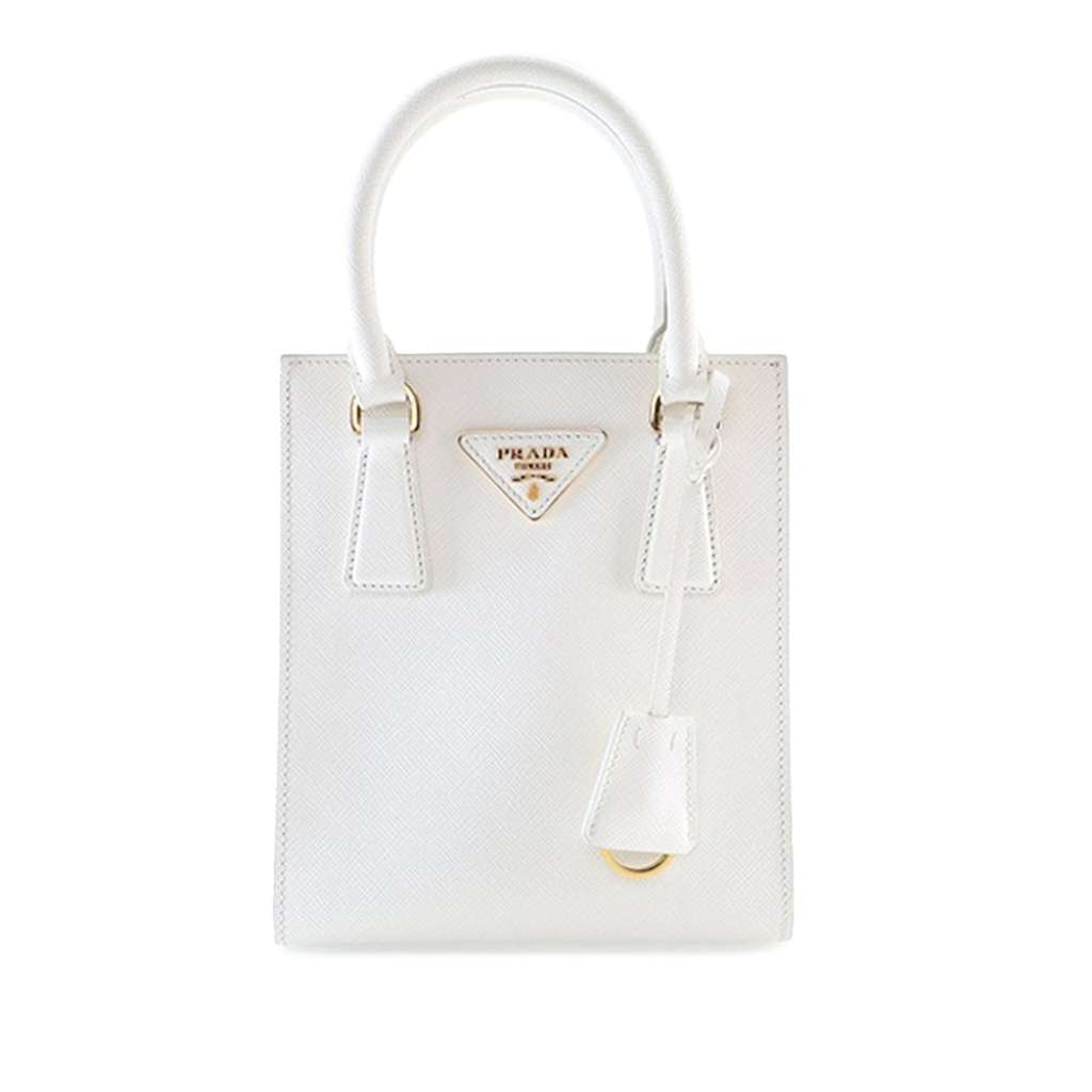 Prada Mini Saffiano Lux Tote