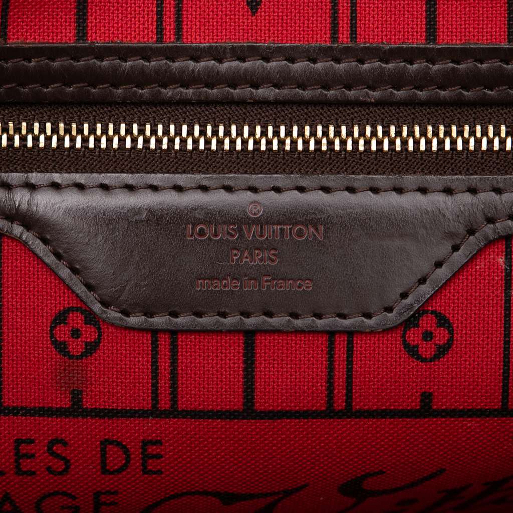 Louis Vuitton Damier Ebene Neverfull MM - 5