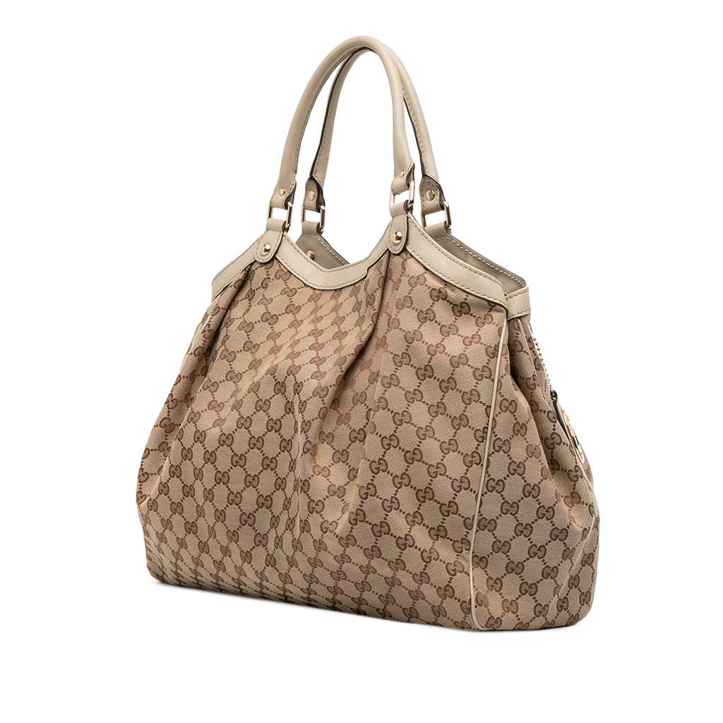 Gucci Large GG Canvas Sukey Tote - 2