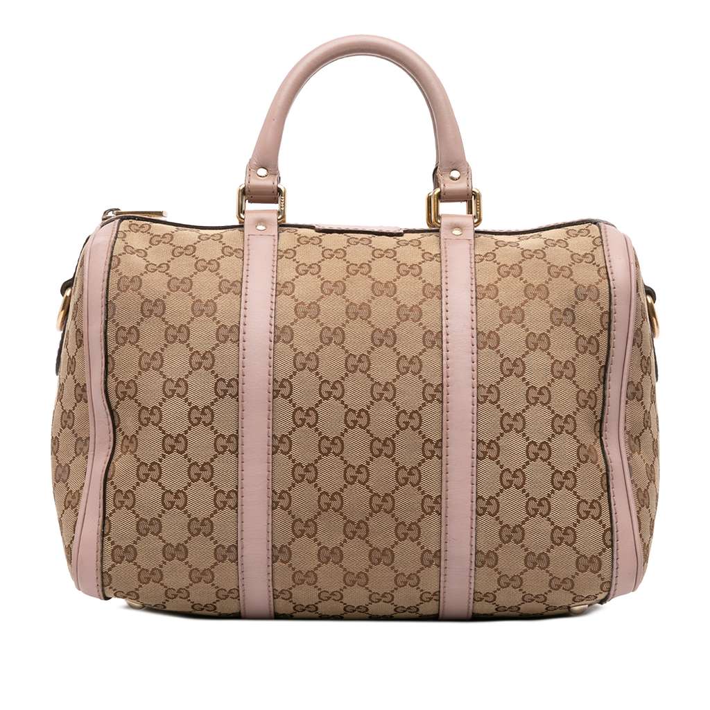Gucci Medium GG Canvas Joy Boston Bag