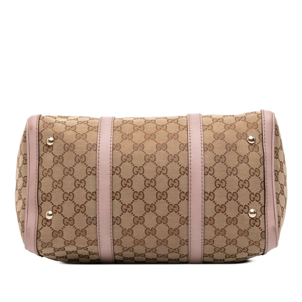 Gucci Medium GG Canvas Joy Boston Bag - Image 6