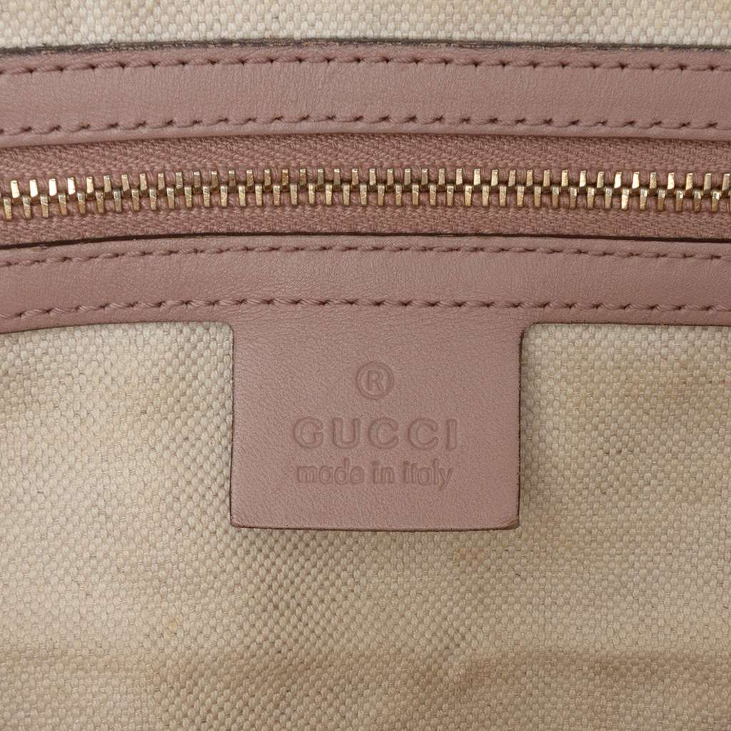 Gucci Medium GG Canvas Joy Boston Bag - Side view