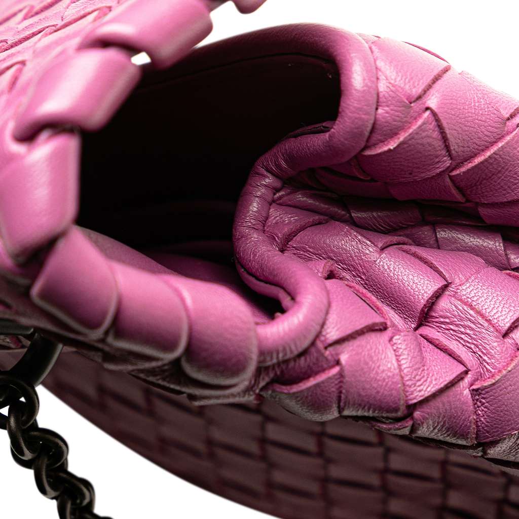 Bottega Veneta Baby Nappa Intrecciato Olimpia Crossbody - Image 10